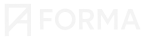 forma logo – white on black photoroom